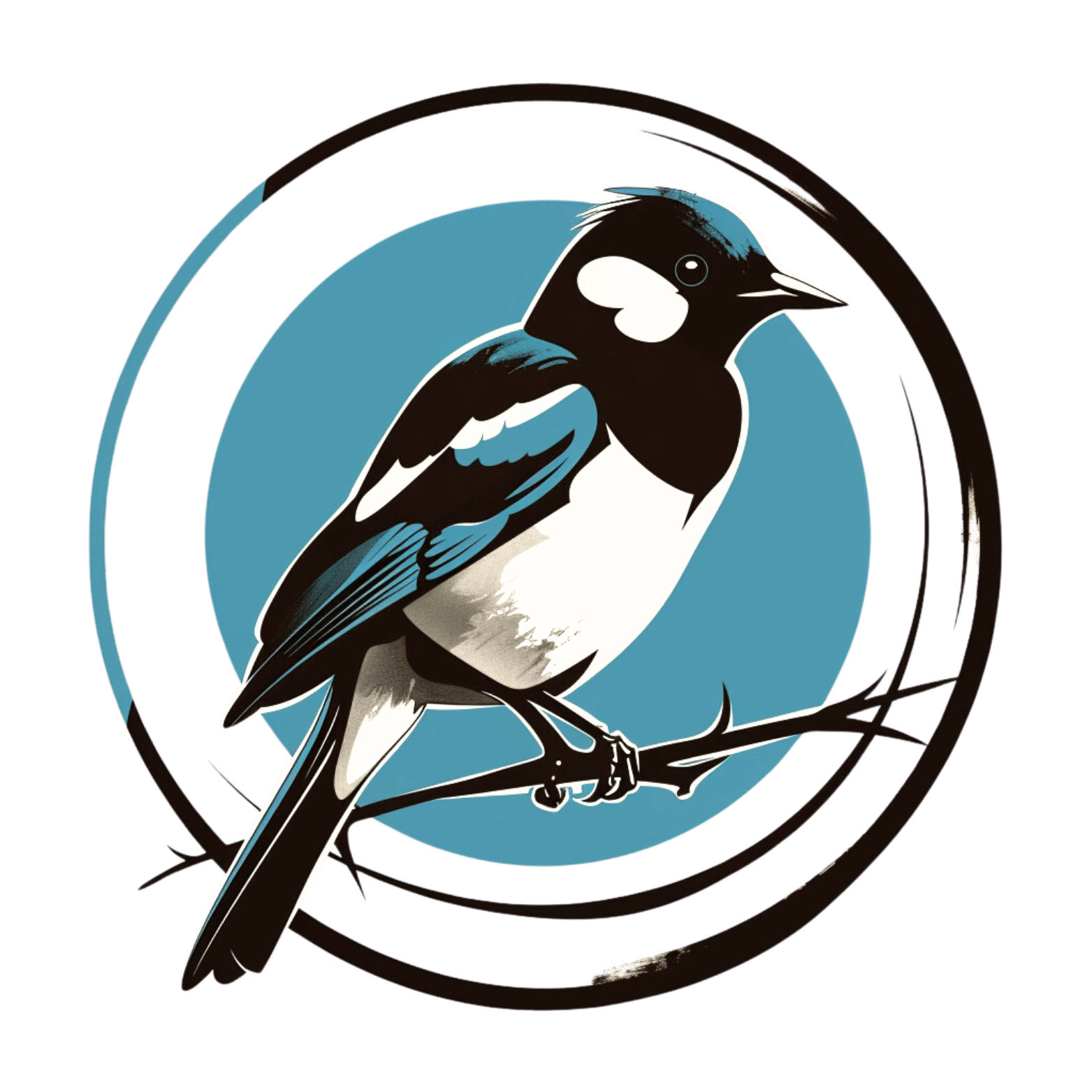 Magpie Press Adult ADHD Fine Art Coloring Books Logo